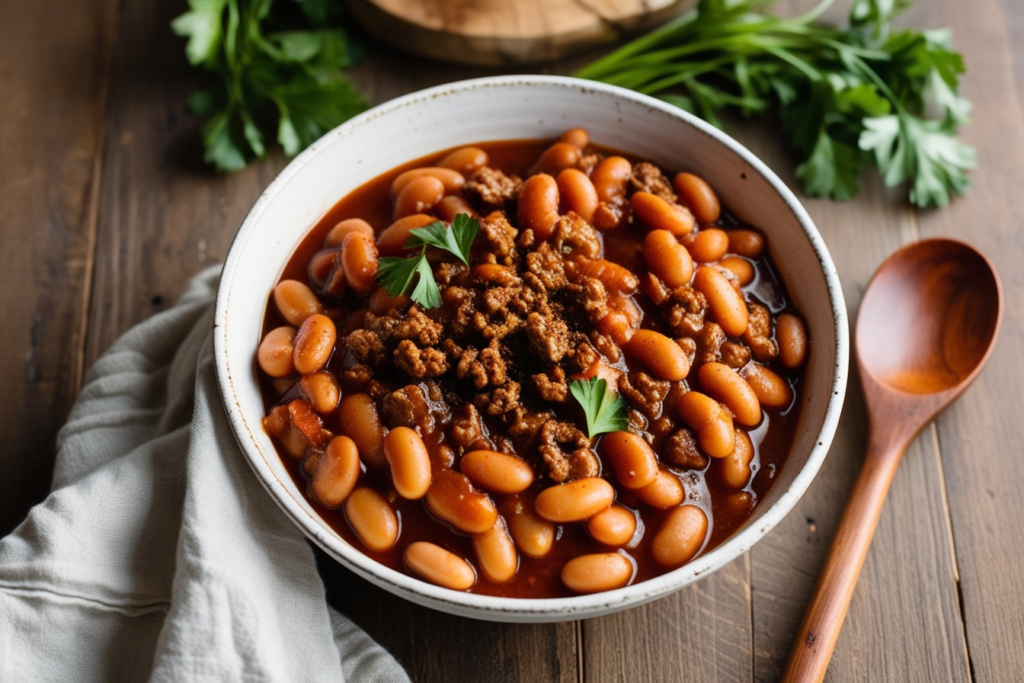 Baked Beans with Ground Beef