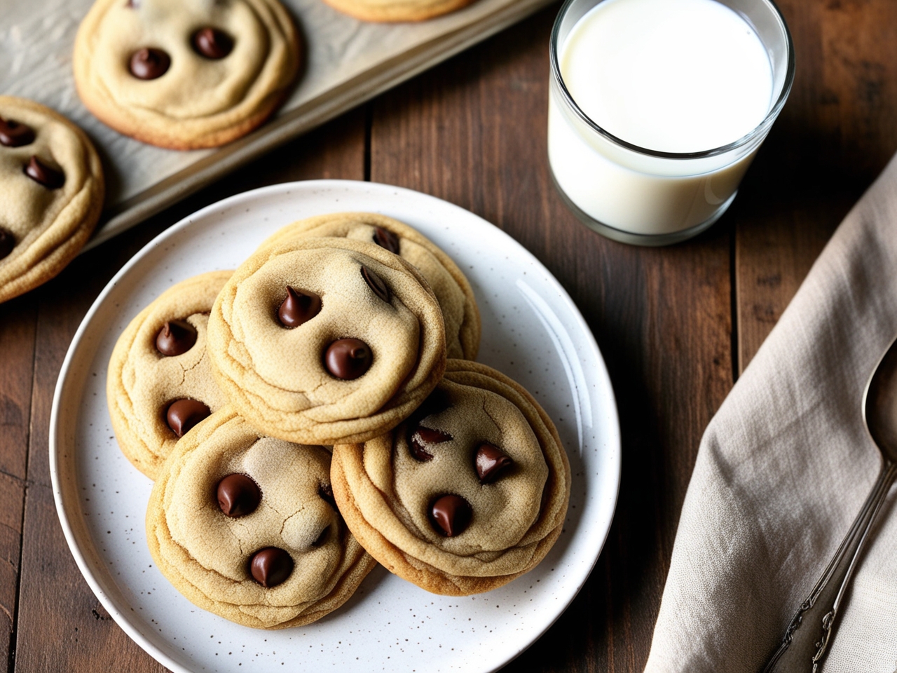 small batch chocolate chip cookies
