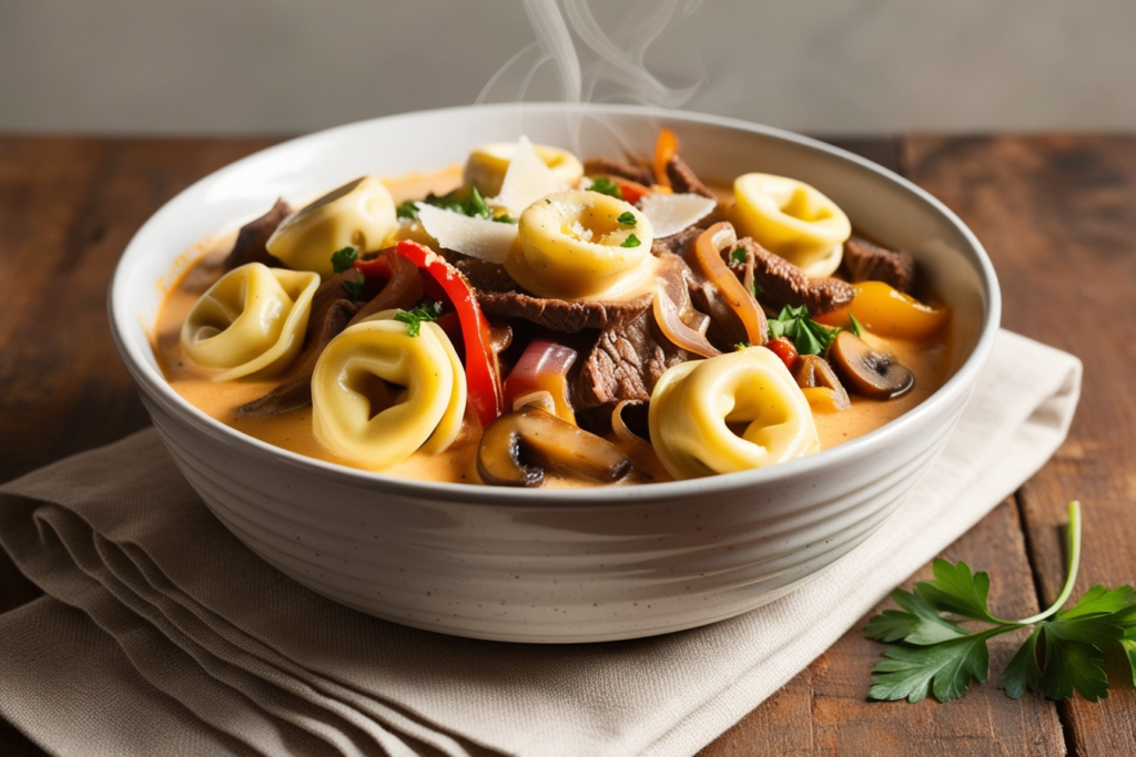 Philly Cheesesteak Tortellini