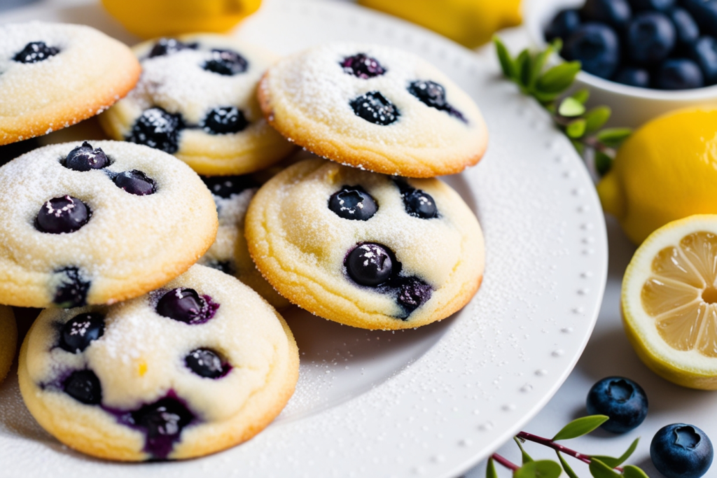 lemon blueberry cookies
