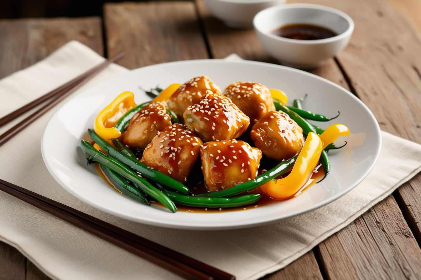 Panda Express Honey Sesame Chicken