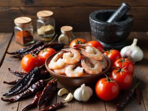 Camarones a la Diabla